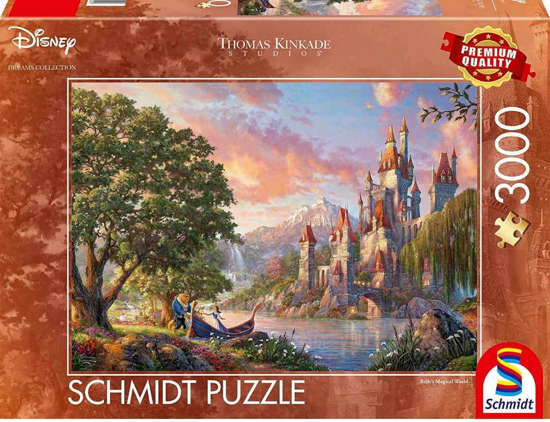 Belle en het beest Disney Schmidt legpuzzel van 3000 stukjes