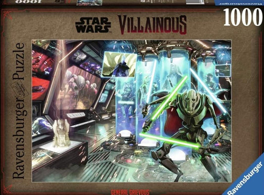 Puzzle Disney Star Wars Ravensburger Villainous 1000 pièces General Grievous