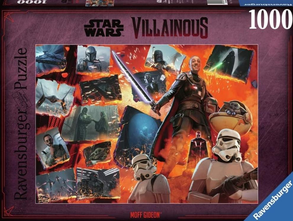 Puzzle Disney Star Wars Ravensburger Villainous 1000 pièces Moff Gideon