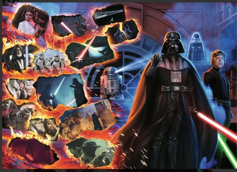 Puzzle Disney Star Wars Ravensburger Villainous 1000 pièces Darth vador