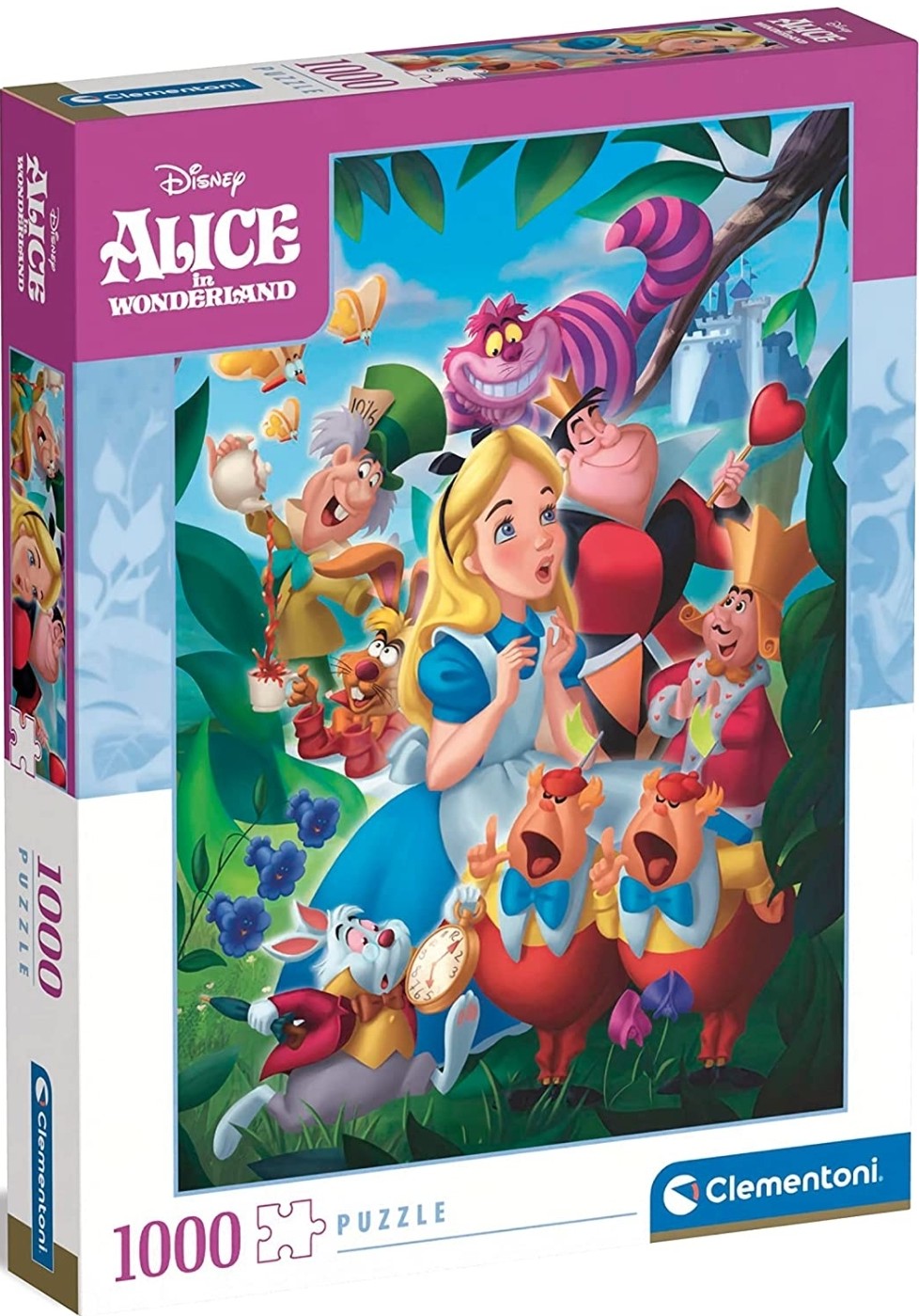 Puzzle Disney Clementoni 1000 pièces Alice au pays des merveilles