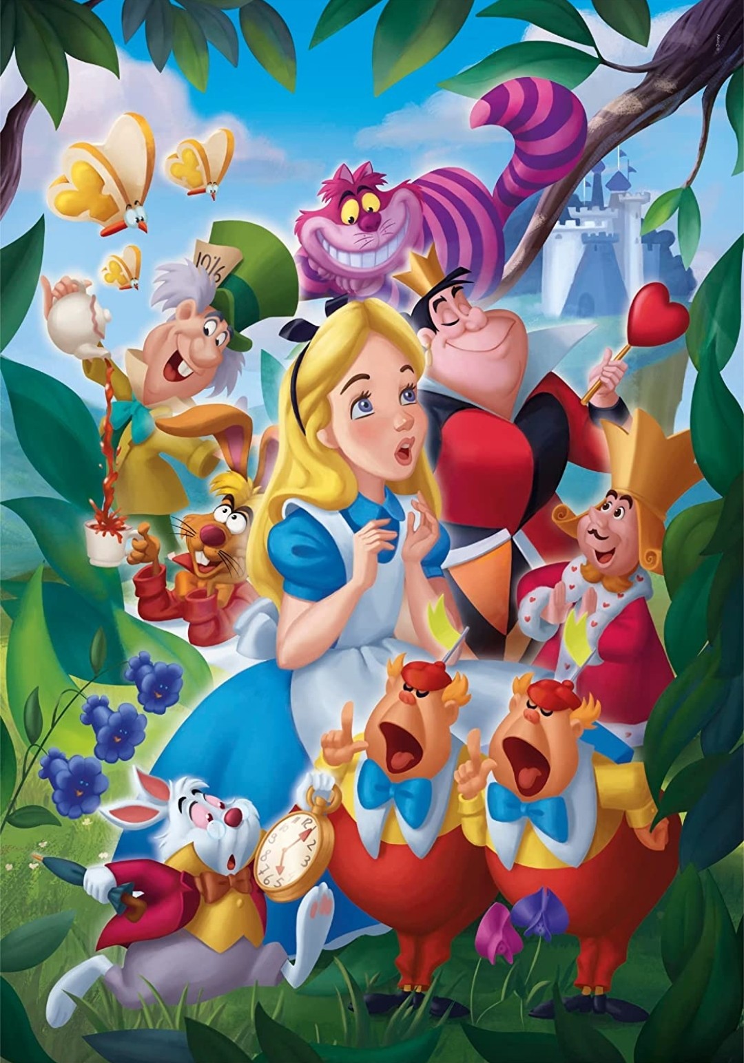 Puzzle Disney Clementoni 1000 pièces Alice au pays des merveilles