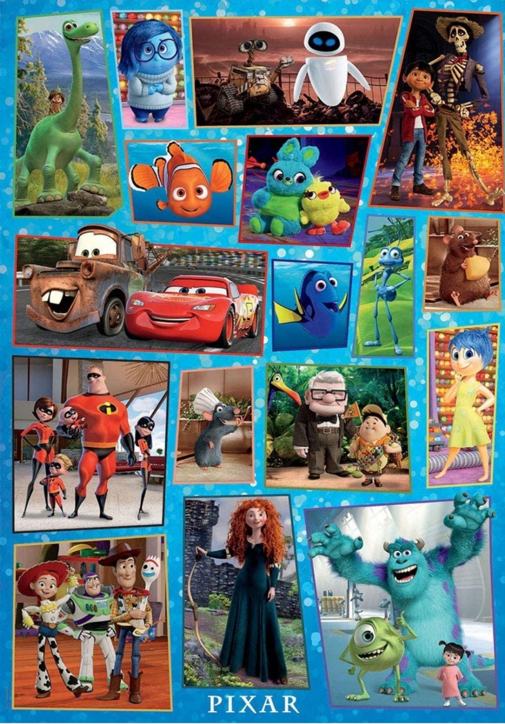 Puzzle Disney Pixar Educa 1000 pièces