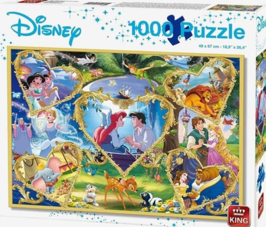 Puzzle Disney King 1000 Disney movie magic